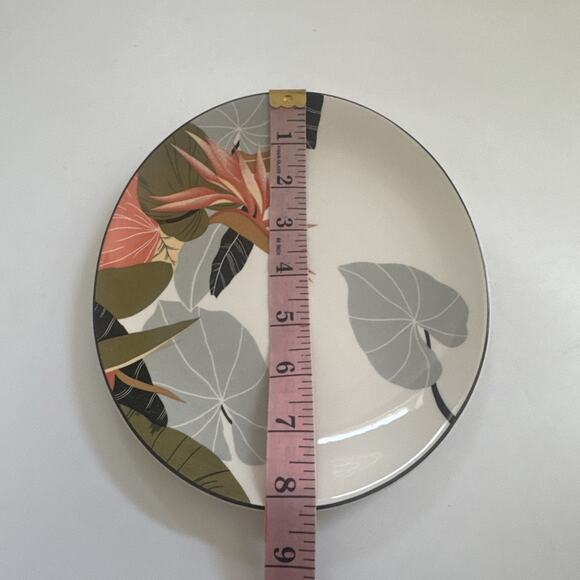 Vintage Sango Larry Laslo Birds of Paradise 7001 Japan 4 Salad Plates MCM - Picture 6 of 12